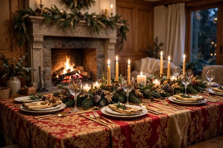 18 Christmas Table Settings for an Unforgettable Holiday Dinner
