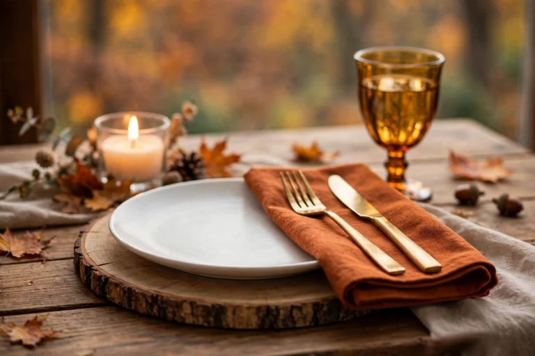 17 Fall Table Setting Ideas for an Effortlessly Cozy Dinner