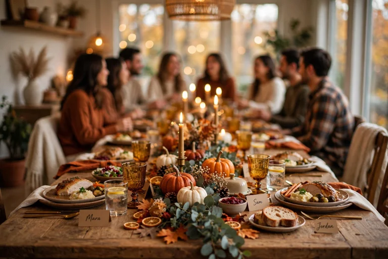 16 Friendsgiving Decor Ideas for the Coziest Gathering Yet