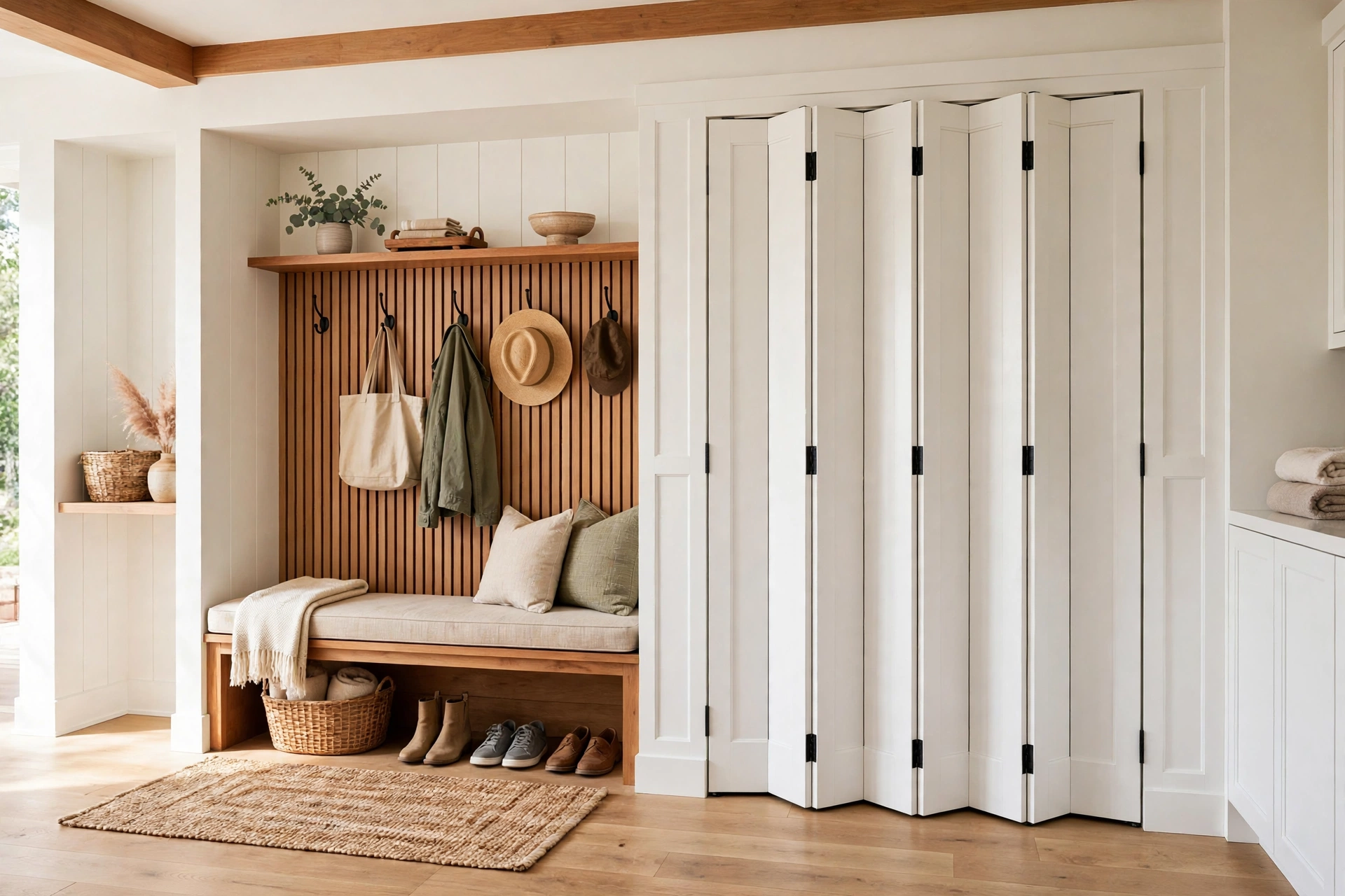 Hide the Laundry Behind Cabinet Doors