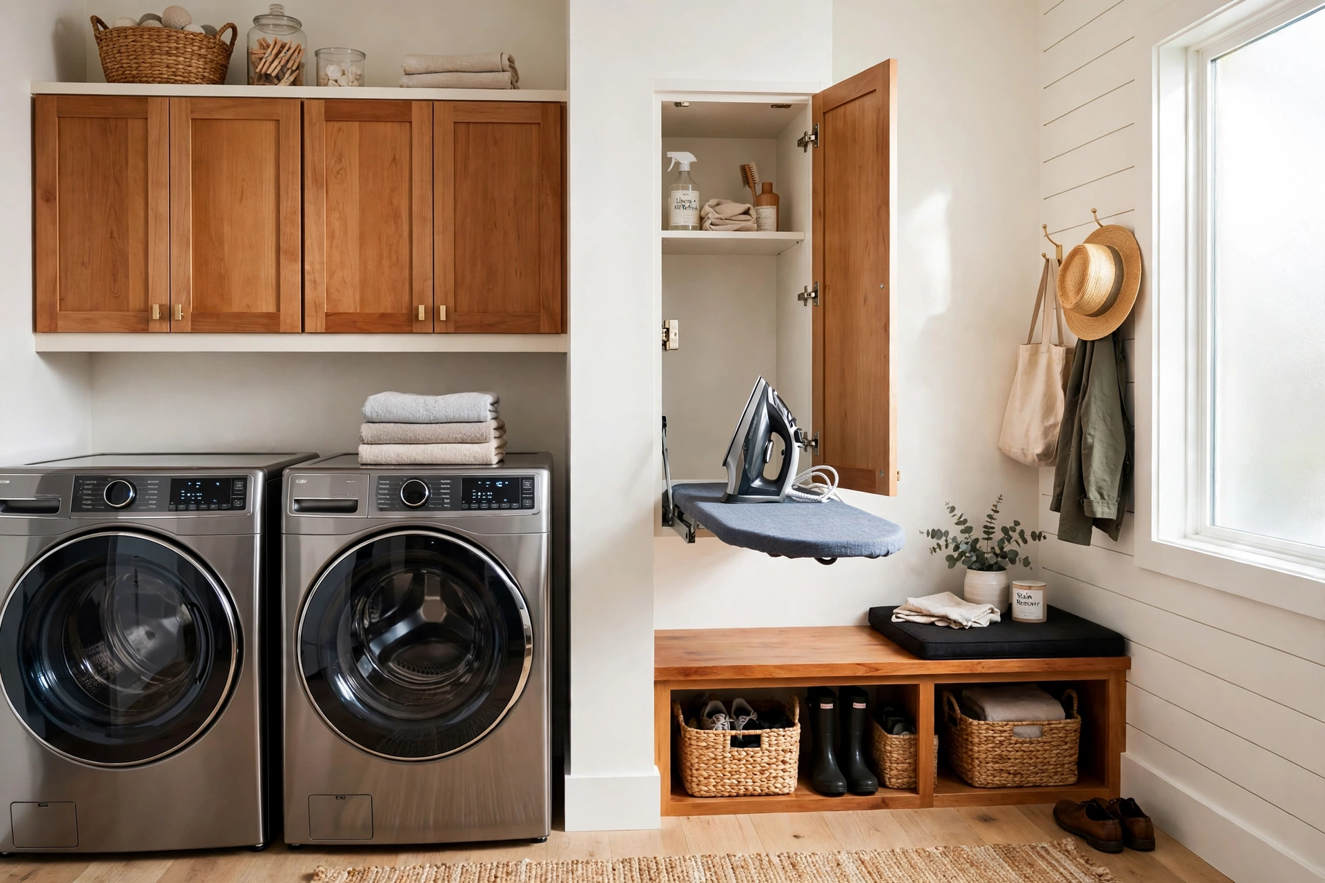 Tuck In a Slim Ironing and Steaming Nook