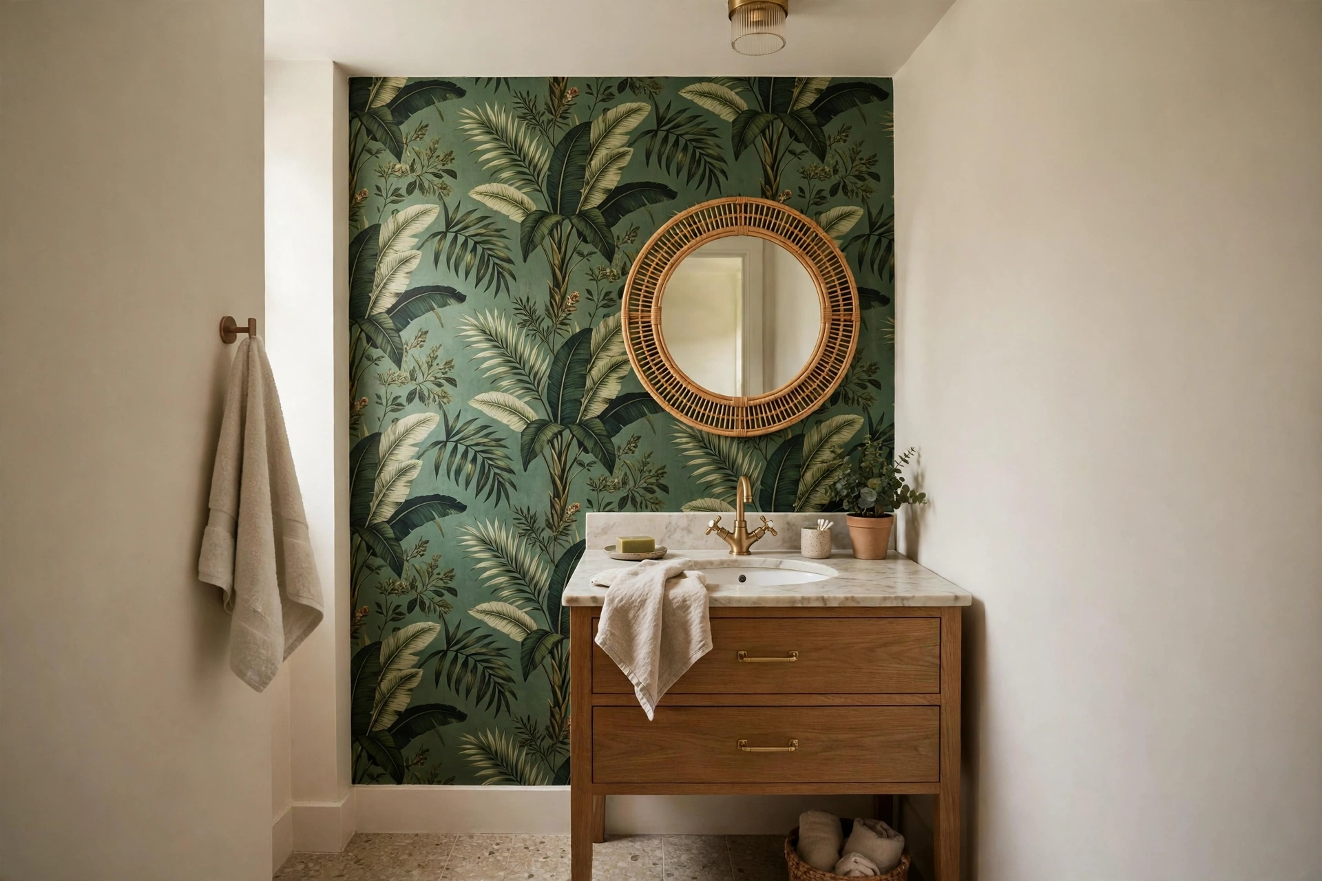 Choose One Bold Wallpaper Accent Wall