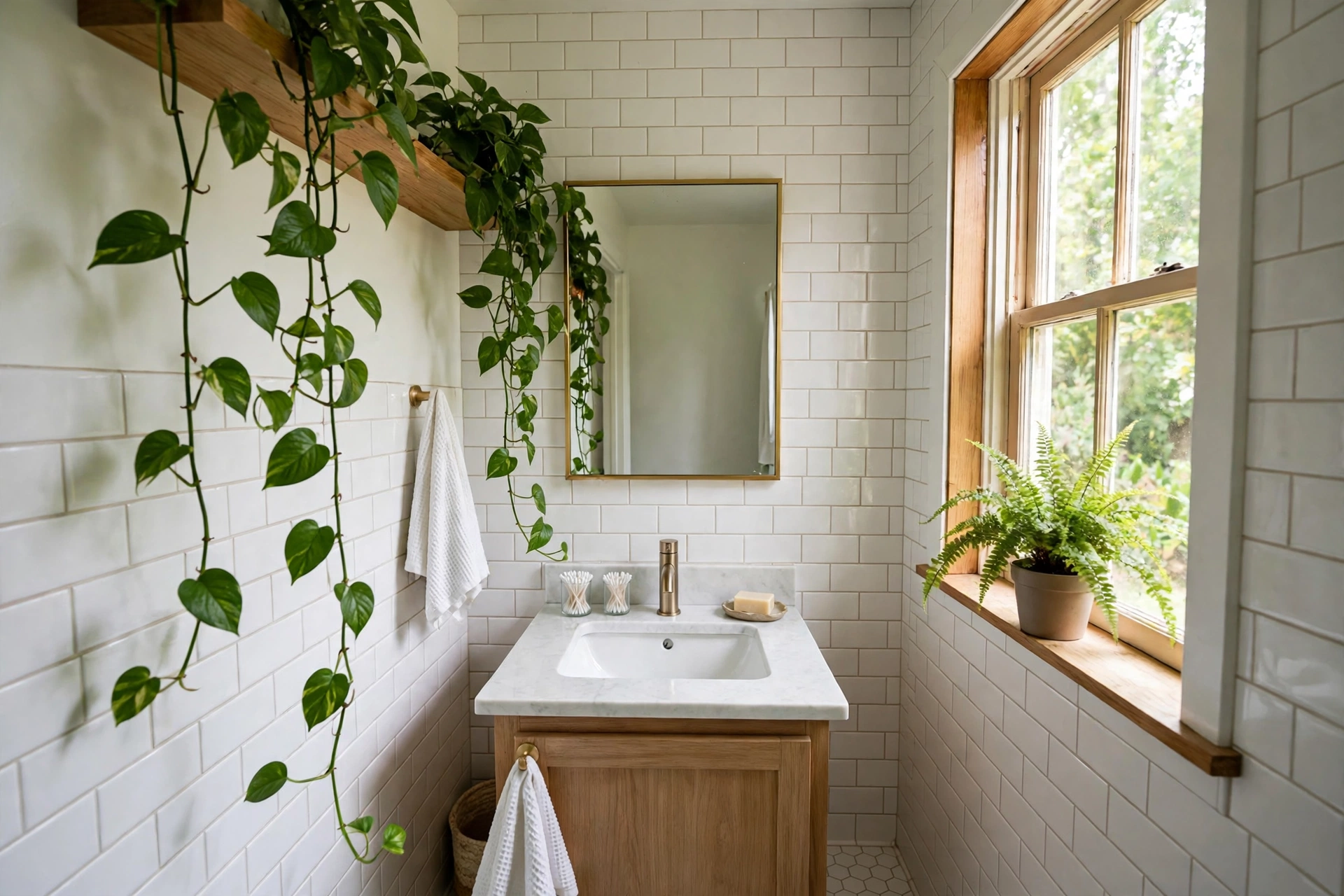 Add Greenery That Loves Humidity