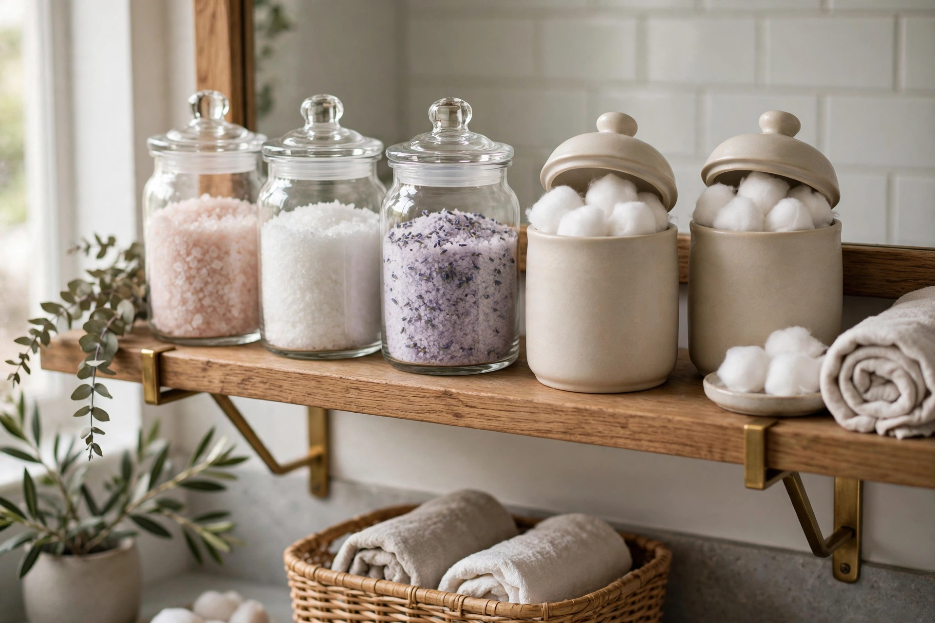 Hide Storage in Beautiful Containers