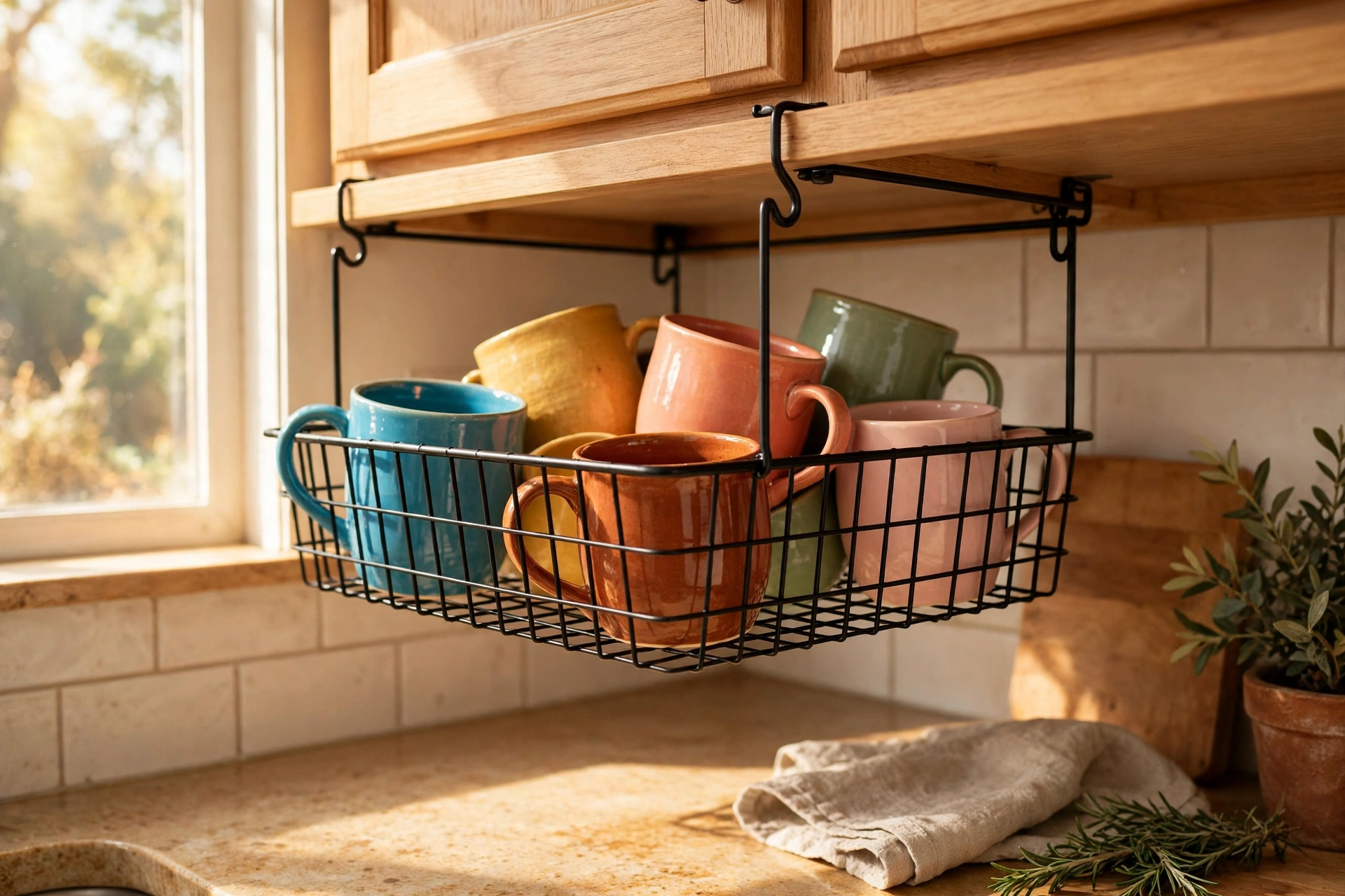 Hang Under-Shelf Baskets