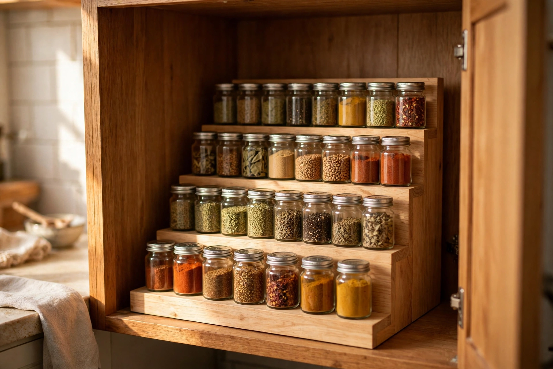 Tier Your Spices and Cans