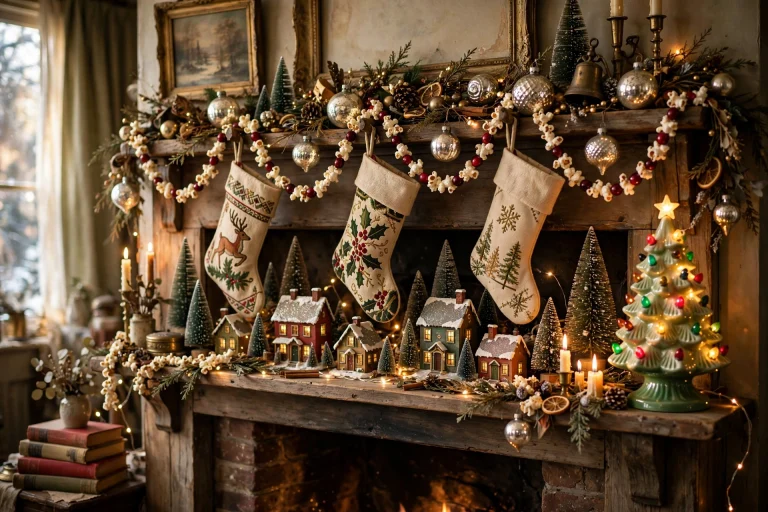 21 Vintage Christmas Decor Ideas for a Nostalgic Holiday