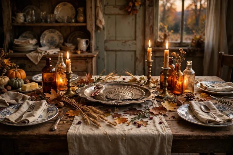16 Vintage Thanksgiving Decor Ideas for a Nostalgic Table